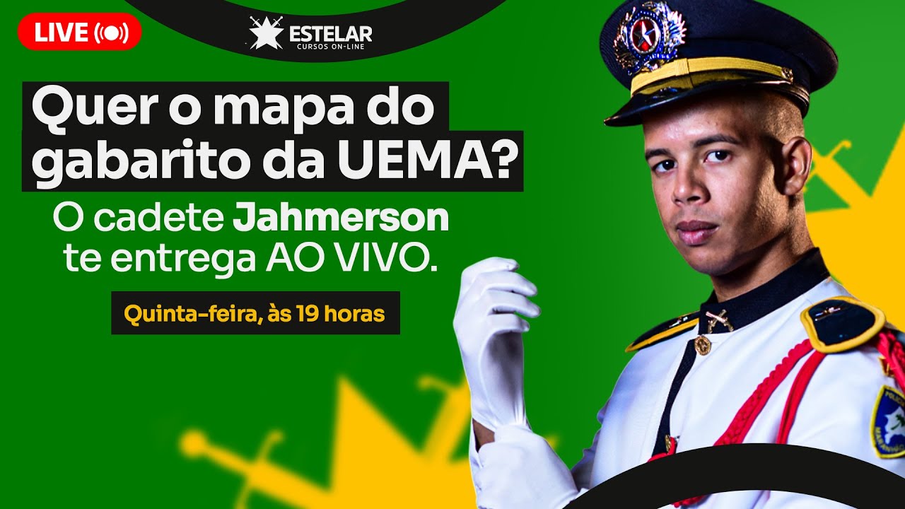 Mapeando o PAES UEMA - Cadete Jahmerson Gabriel  - CFOPM