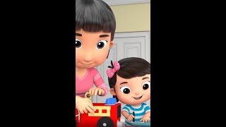 Mom Helps the Kids Make a Fire Truck #shorts #littlebabybum | Nursery Rhymes for Babies screenshot 2