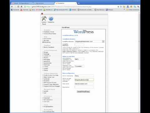 Wordpress Installation - Blog Setup For Dummies