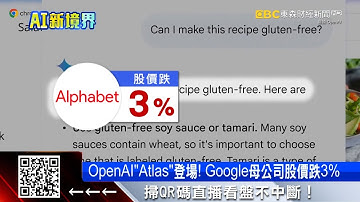 挑戰Chrome！ AI瀏覽器「ChatGPT Atlas」登場  @57ETFN