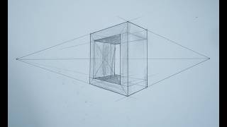FASTEST way to draw frame in 2 POINT PERSPECTIVE