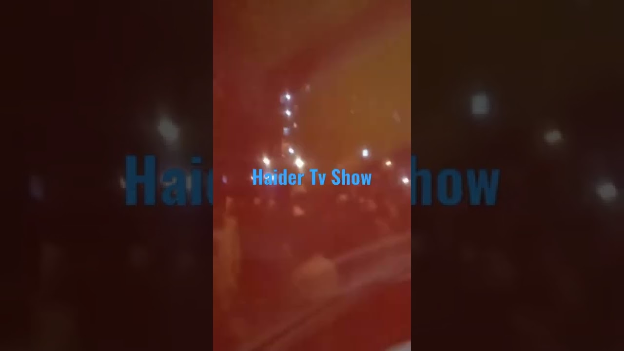 Critical Situation! Massive Police Force Appointed | PTI & PPP Workers Face To Face - Haider Tv Show