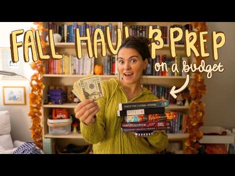 Can I Create My DREAM Fall With ONLY $50? Book Haul, Decor, Hobbies🍁🧶📚