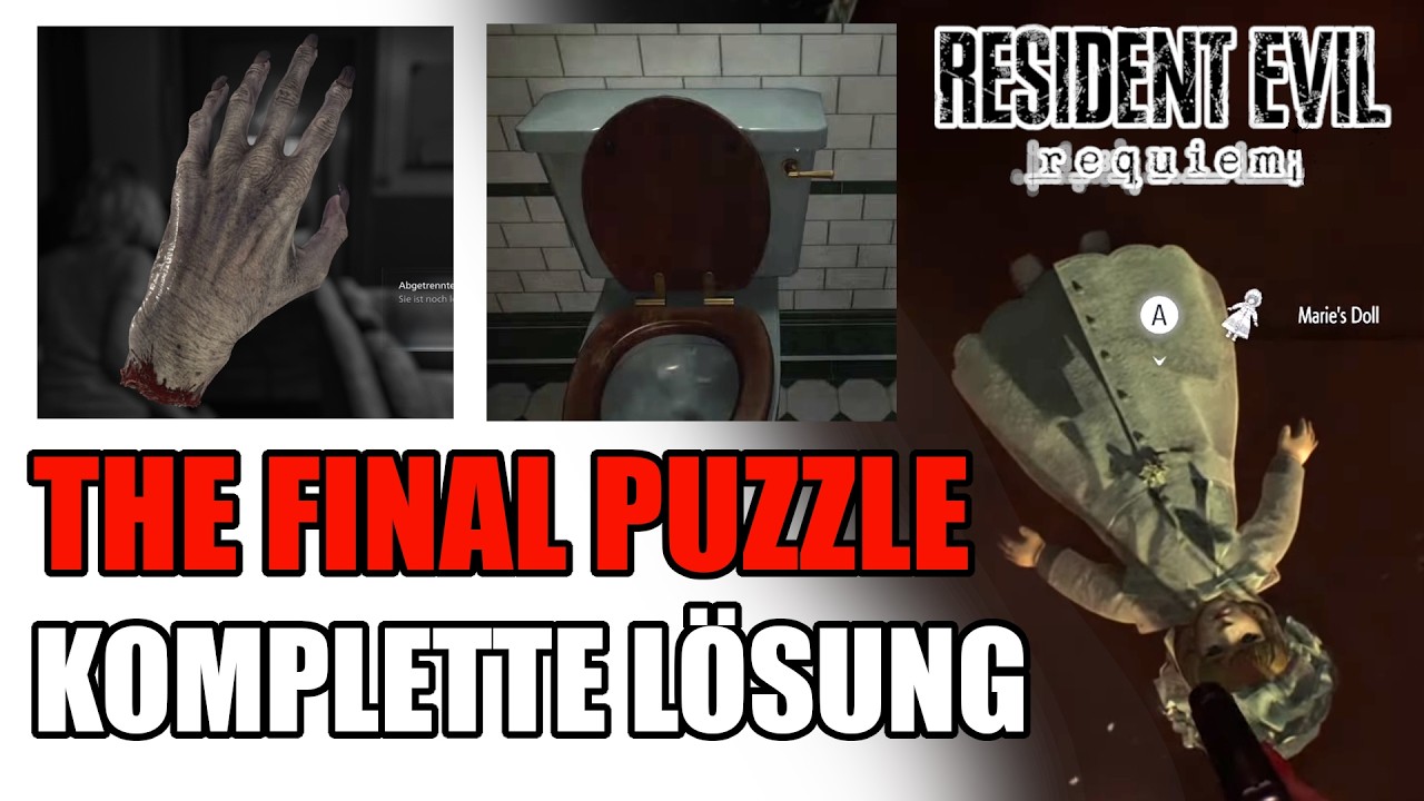 Resident Evil 9 Final Puzzle LÖSUNG - Komplettlösung Maries Puppe ...