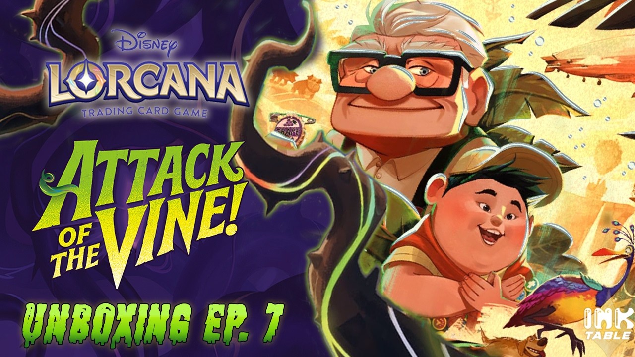 Disney Lorcana Attack of the Vine! Unboxing Ep. 7 - YouTube