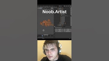 Noob vs Pro artist: hiding objects #blendertutorial #blender #blendercommunity #blender3d #b3d