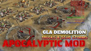GLA DEMOLITION NUKE Explosion TRUCKS AND SUCD STORM Shocks the Map! 💥☠️ | Apocalyptic Mod