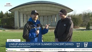 Frederik Meijer Gardens & Sculpture Park reveals 2026 Summer Concert Series lineup