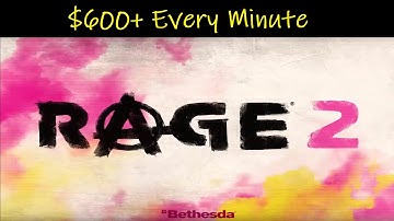 RAGE 2 | How To Make Fast Money [$600+ A Min.]