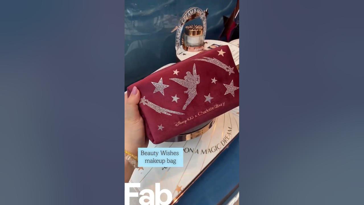 Beauty Wishes Makeup Bag: Disney100, Charlotte Tilbury