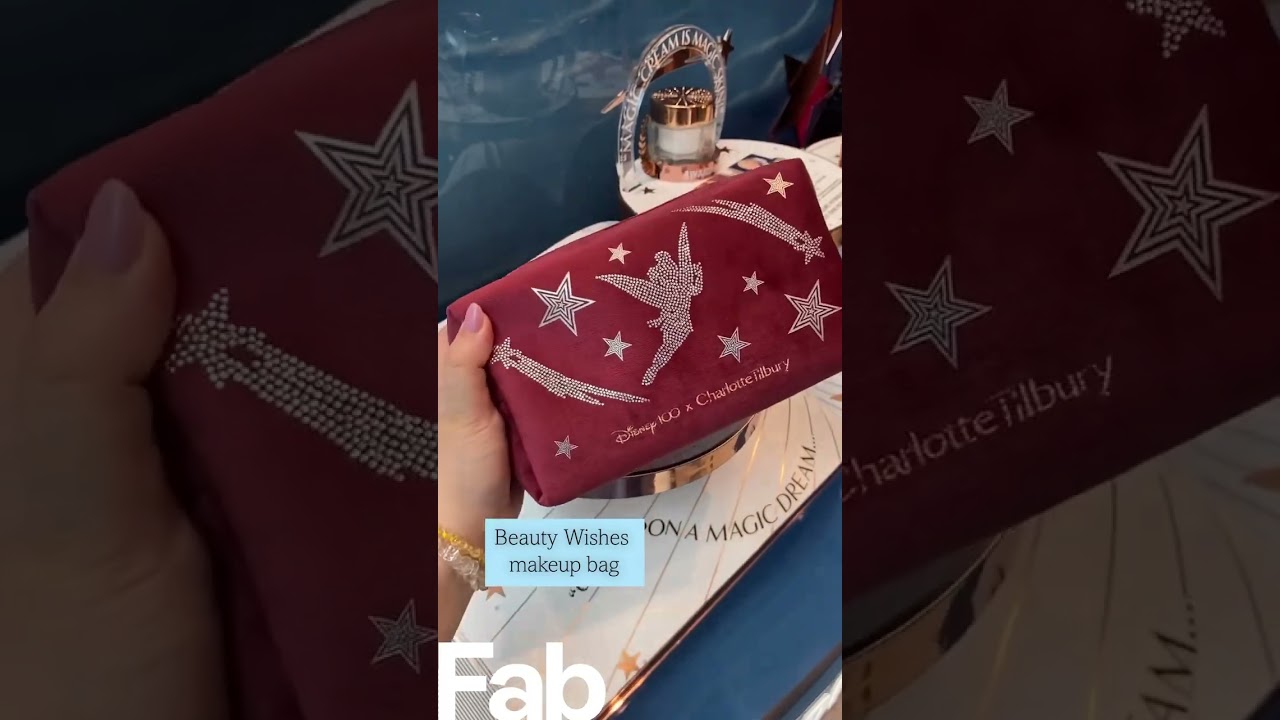 Beauty Wishes Makeup Bag: Disney100, Charlotte Tilbury