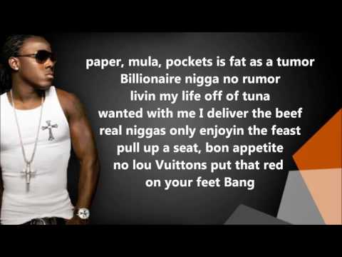 Ace Hood Bugatti Ft Rick Ross Future Lyrics On Screen