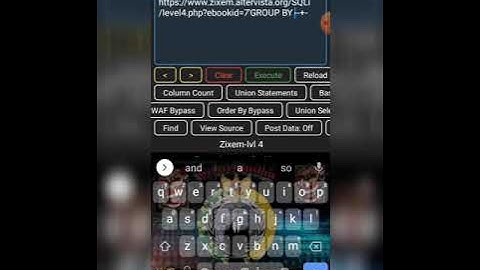 SQL injection Challenge (•‿•)