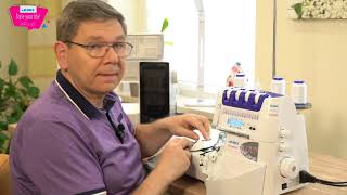 Overlock: 3-Faden-Super-Stretch Stich (MO-2000)
