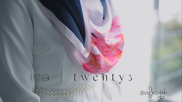 SLANIA SCARF TUTORIAL IrabyTwenty3 | Aifa Haziqah
