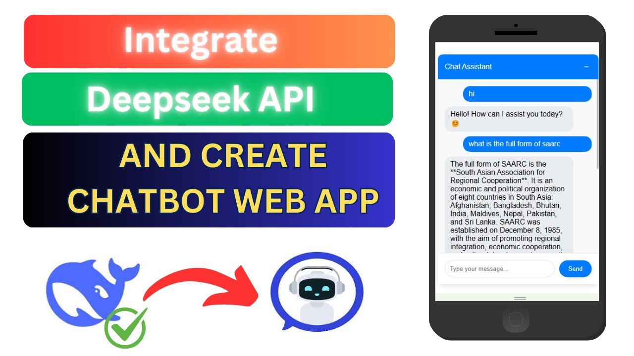 How to Use Deepseek AI API for Free ? Build AI ChatBot ? (100% FREE!)