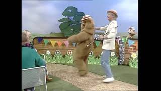 Bungle from Rainbow dances to Doctor and the Medics