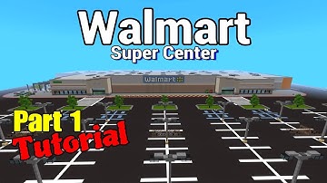 Minecraft Walmart Supercenter Tutorial Part 1