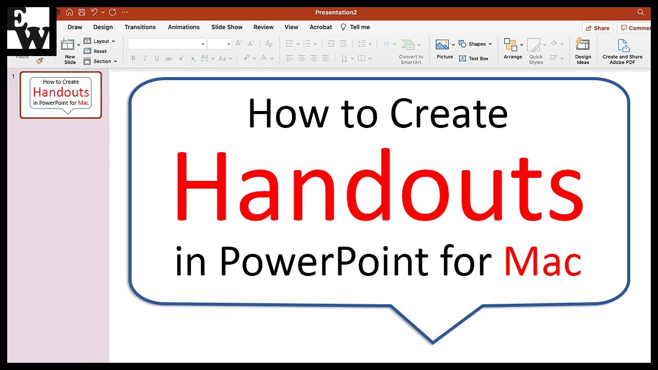 how to make powerpoint presentation on macbook