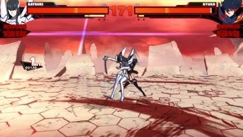 KILL la KILL  IF  Satsuki LongRange Attack Dash Cancel