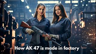 How the AK-47 Is Made – Inside a Real Factory (Full Process) | ak 47 gun