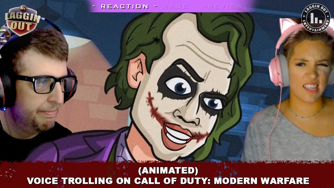 THE JOKER VOICE TROLLING ON CALL OF DUTY: MODERN WARFARE 