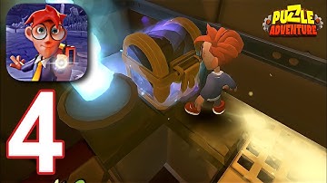 Puzzle Adventure Mystery Game - Gameplay Walkthrough Part 4 - Level 4 Solve Puzzle (iOS, Android)