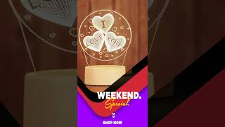 Motion Graphics Website Promo | Motion Graphics instagram promo | 3D Illusion Night Lamp Ads video