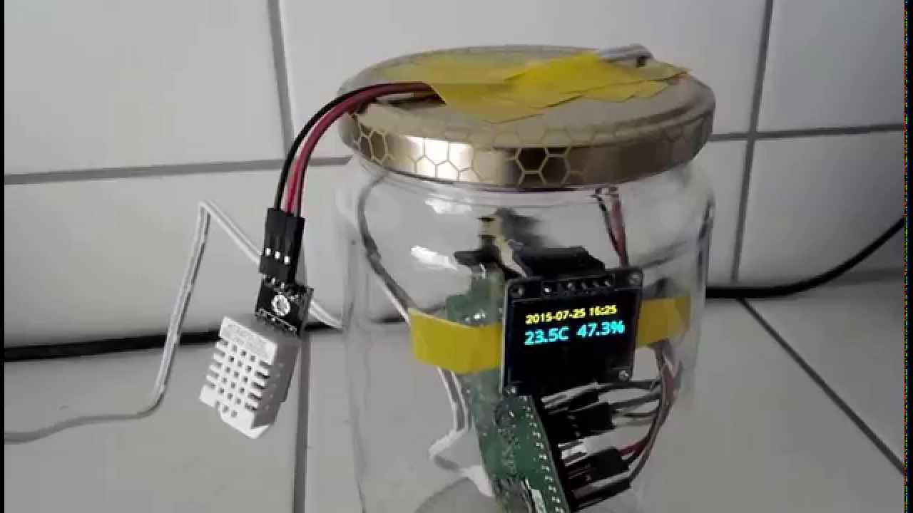 Raspberry Pi IoT: Temperature and Humidity monitor - YouTube