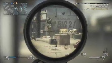 Call Of Duty:Ghosts Trickshot, Quickscope, Quad Feed