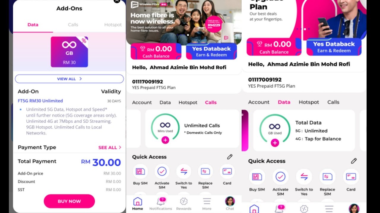 plants yes rm30 unlimited internet Dan unlimited call , upload Dan download main game tiada masalah