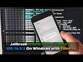 Jailbreak iPhone 8 /8+ /iPhone X  iOS 16.5.1 On Windows with Palen1x