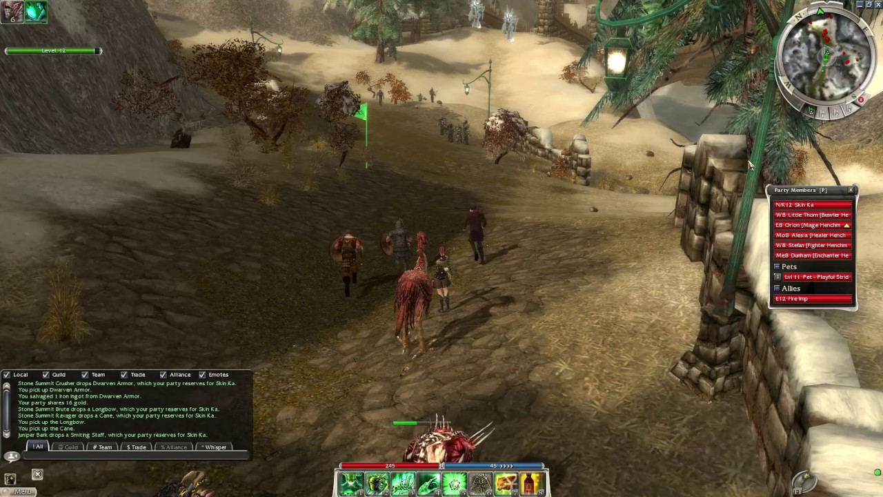 How to send Henchmen in first - Guild Wars