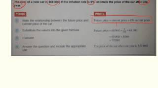 Inflation Tutorial General Maths