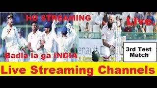 Live Streaming : 3rd Test Match INDIA VS SOUTH AFRICA 2018:IND VS SA live streaming |watch live|