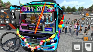 💥 Bus Simulator Indonesia Village Road Driving Gameplay Video 