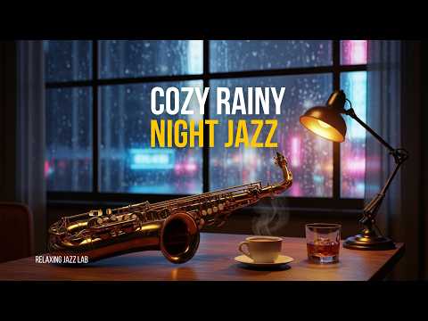 Rainy Evening Jazz 🎷 Smooth Saxophone Instrumentals for Cozy Nights & Relaxation