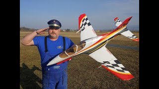 Freewing Avanti S Red 80mm EDF Ultimate Sport Jet - PNP Maiden flight