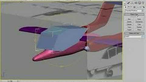 Learn how to make 3d airplane model - Canopy Cut # 1