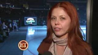 Evan Lysacek Gets Fired Up on the Ice