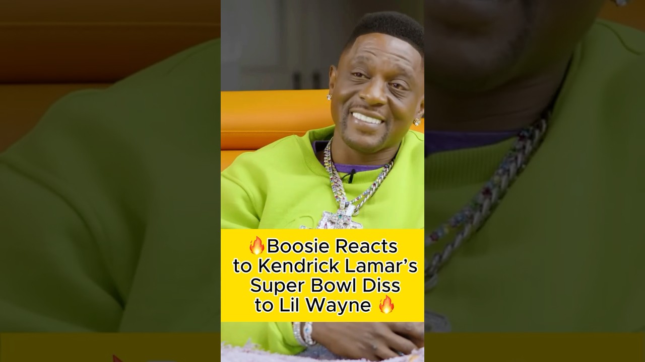 🔥 Boosie Reacts to Kendrick Lamar’s Super Bowl Diss to Lil Wayne 🔥 