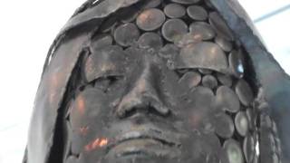 Metal Sculpture of Stephen Fitz-Gerald # 5