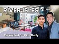 River Isles Condo: Renovated 3 Plus Study unit Home Tour in District 19 ($1.3M, Singapore Condo)