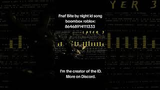 Fnaf bite by night id song boombox roblox #roblox #song #роблокс #boombox #music #fnaf #bitebynight
