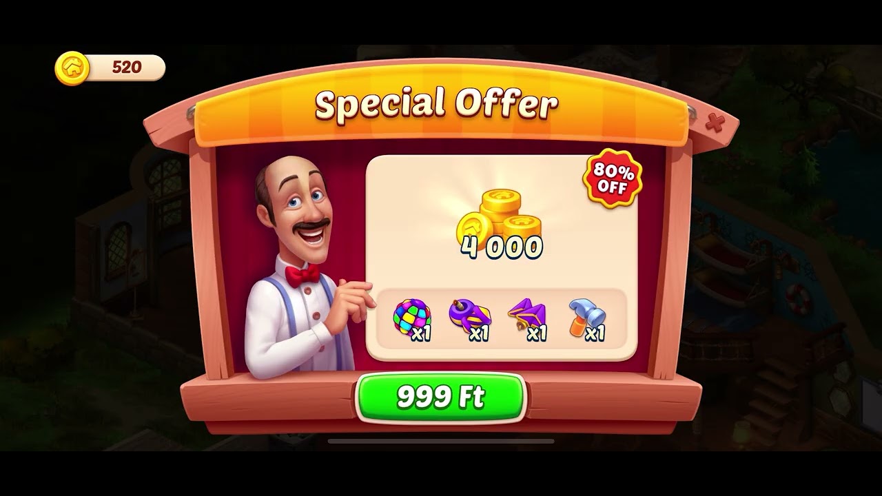 HomeScapes START A NEW DAY 