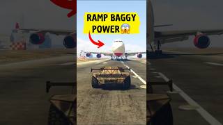 Ramp Buggy Vs Plane in GTA 5😱 #shorts #gta5