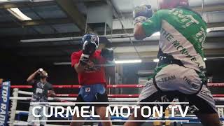 Curmel Moton LEAK Sparring , preparing for KNOCK OUT on 2nd Pro Fight Nov.25 (Part1)