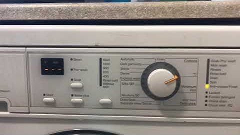 Miele washing machine Honeycomb care W3444 fault code clear