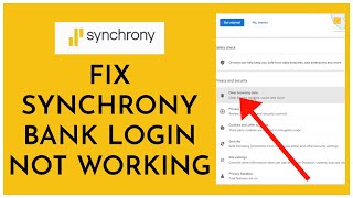 How To Fix Synchrony Bank Login Not Working Issue 2023?