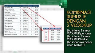 Combination of excel IF formula with 2 Vlookup functions